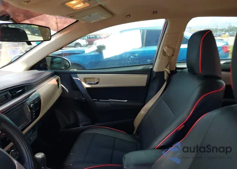 2015 Toyota Corolla Le z USA, uszkodzony, nr VIN 2T1BURHE4FC287617